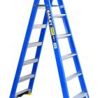 BAILEY Professional Fibreglass Dual Purpose Ladder with Pole Support 7ft 2.1m - 3.8m | BAILEY Professional Fibreglass Dual Purpose Ladder with Pole Support 7ft 2.1m - 3.8m | BAILEY Professional Fibreglass Dual Purpose Ladder with Pole Support 7ft 2.1m - 3.8m