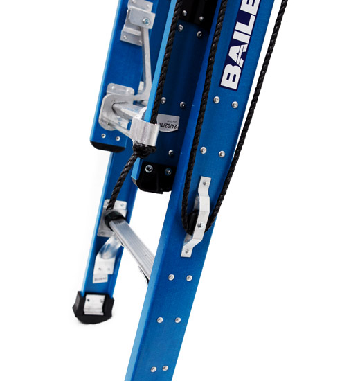 BAILEY 4.50m - 7.57m 150kg Rated Fibreglass Extension Ladder