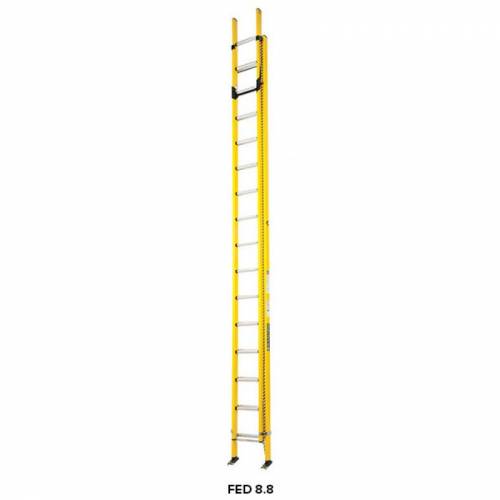 Branach Powermaster Fibreglass Extension Ladder 5.1m-8.8m FED8.8 | Vetner