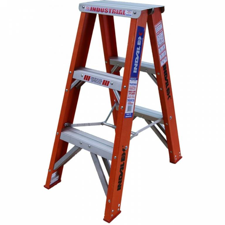 Fiberglass Double Sided Step Ladders - Buy Online | Vetner