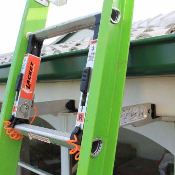 THE LACKET - THE BEST LADDER STABILIZER available at Vetner The Ladder Shop